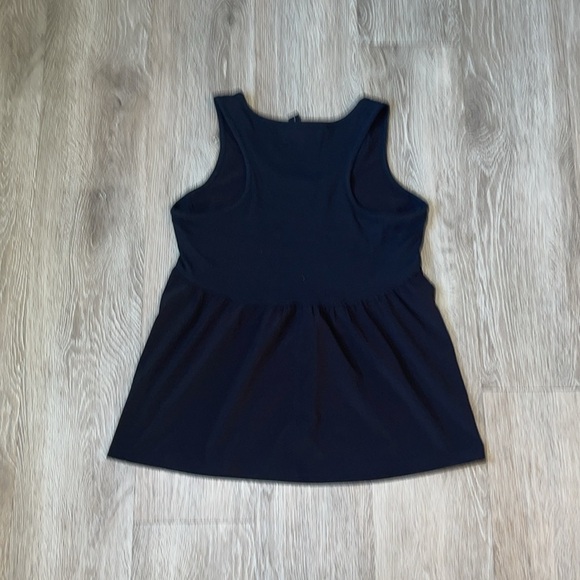 Athleta Passenger Tank black mixed media size small workout athletic running - Picture 7 of 7